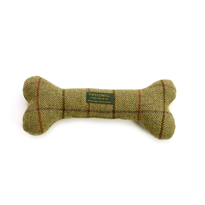 Bidedyr - Tweed dog bone fra Tweedmill <!--@Ecom:Product.DefaultVariantComboName-->